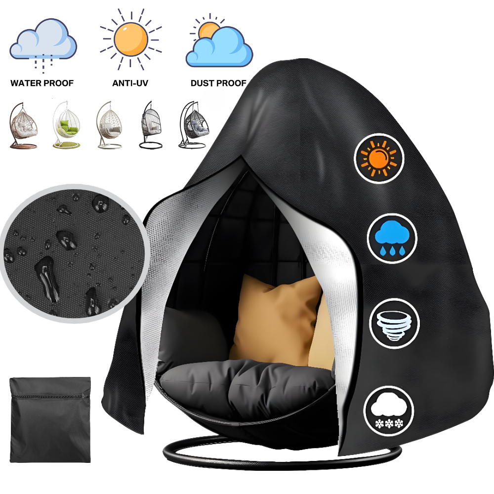 Outdoor Furniture Egg Chair - Housse de chaise suspendue d'extérieur imperméable