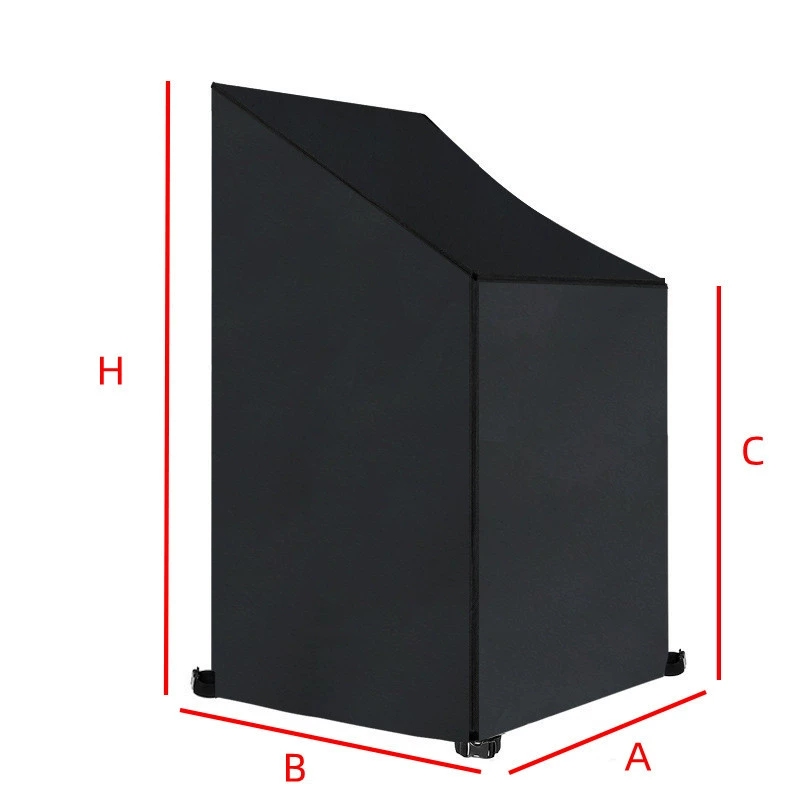 Outdoor Furniture Diy - Housses de meubles d'extérieur noires imperméables