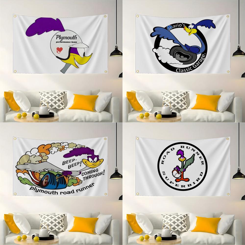 Outdoor Furniture Plymouth - Drapeaux P-Plymouth R-Roadrunner, drapeaux décoratifs d'intérieur