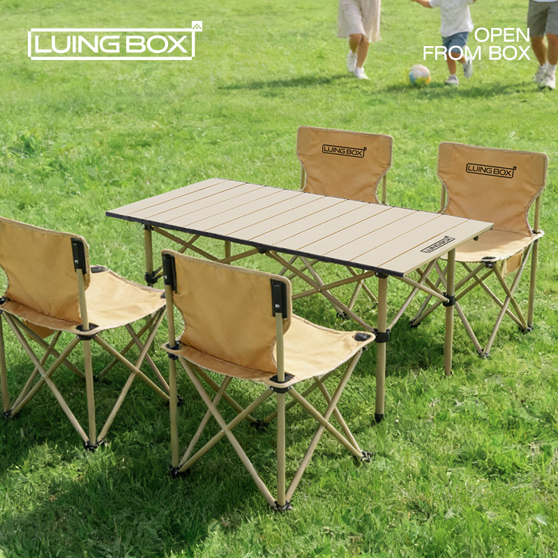 Outdoor Furniture Egg Chair - Ensemble table et chaises de camping