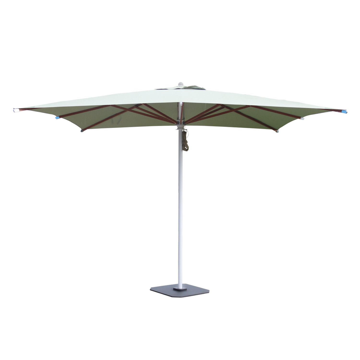 Outdoor Furniture Factory - Parasol carré d'extérieur pour poste de