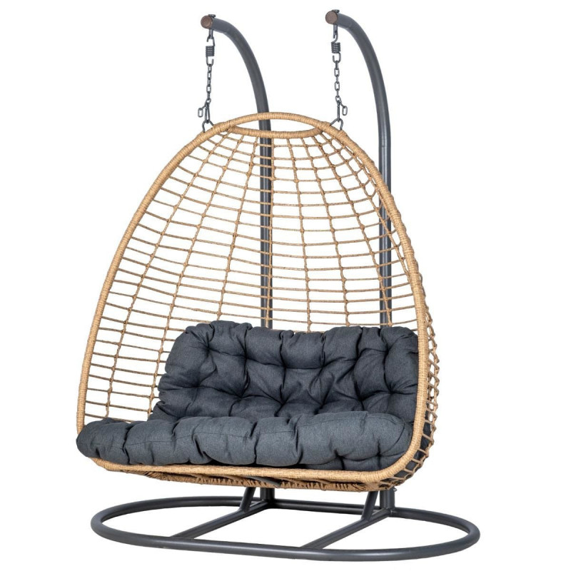 Outdoor Furniture Egg Chair - Chaises suspendues de luxe à 2