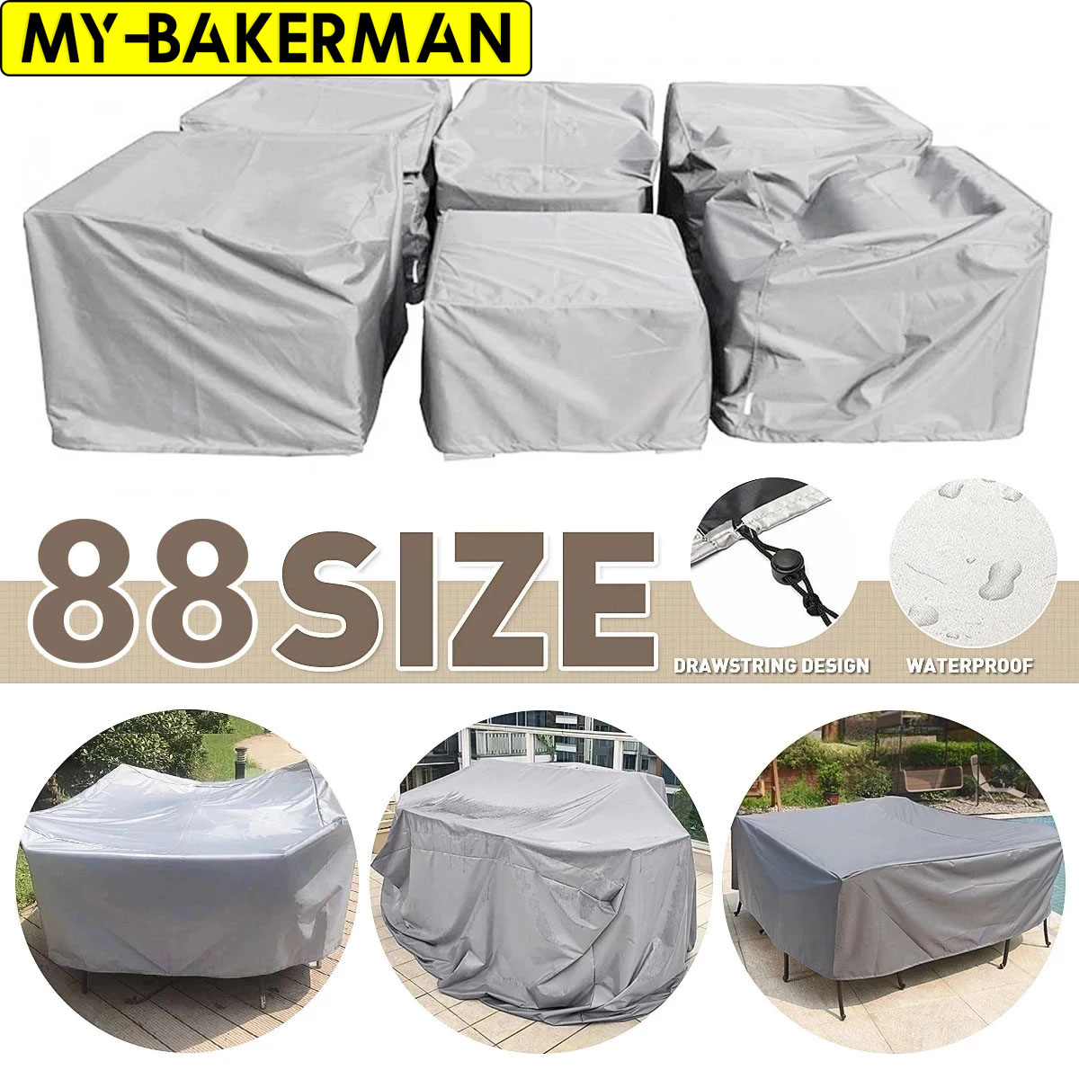 Outdoor Furniture Set Sale - Housses de meubles de Patio imperméables,