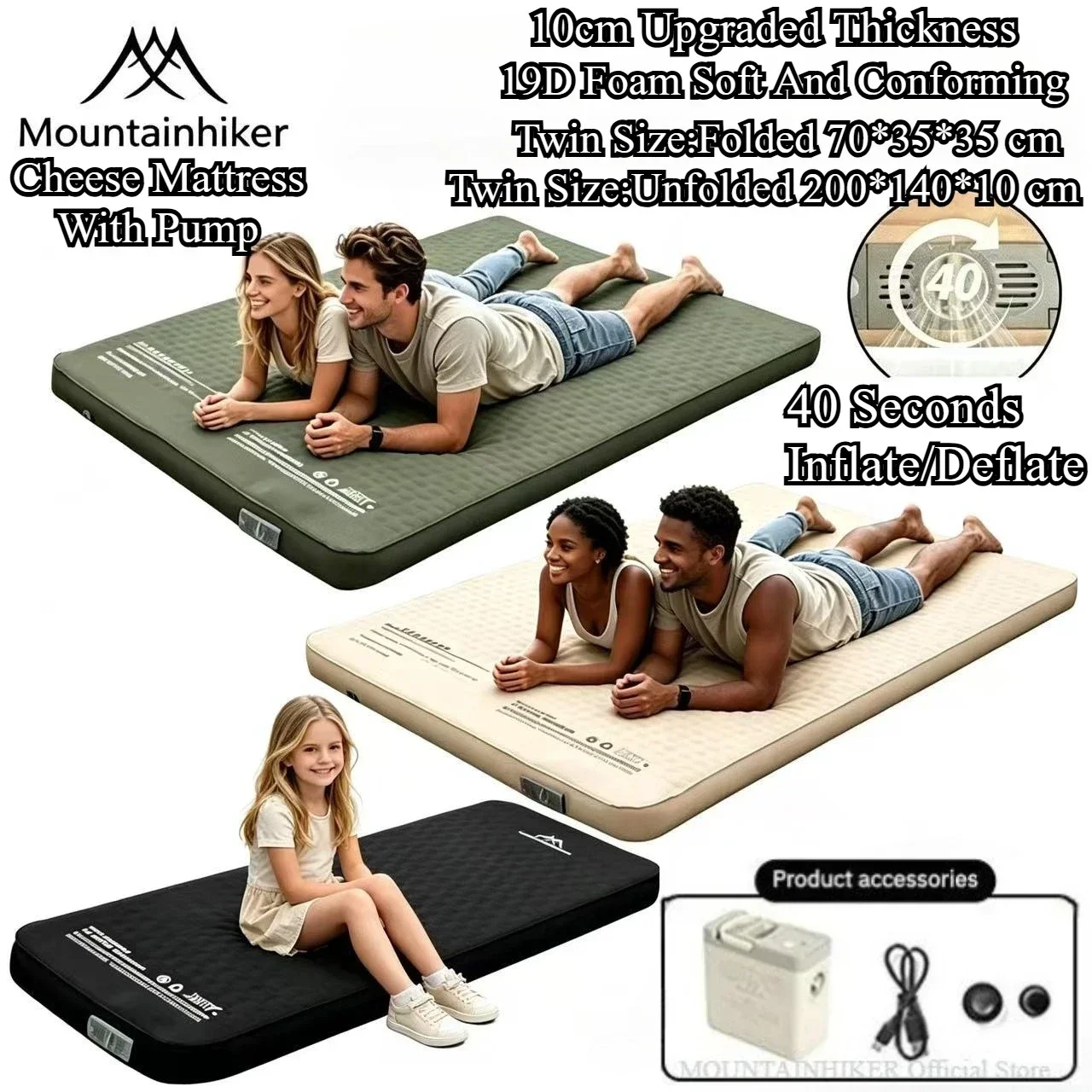 MOUNTAINHIKER Matelas gonflabl - Outdoor Furniture From China avis et prix