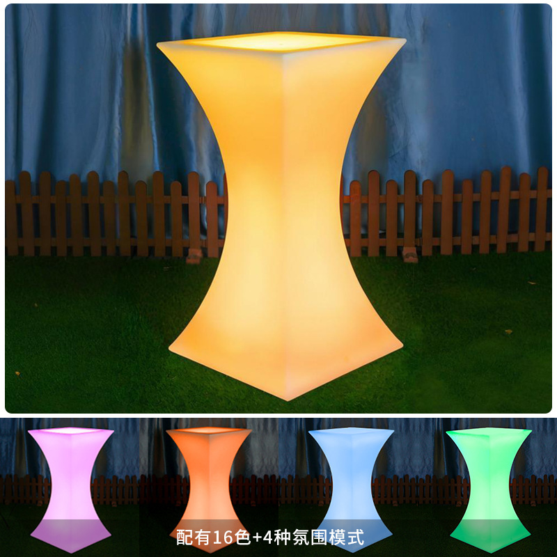 Table lumineuse extérieure tél - Outdoor Furniture Exhibition avis et prix