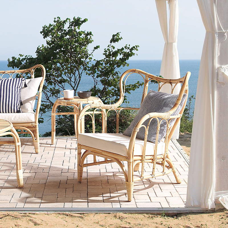 Canapé en rotin naturel, chais - Outdoor Furniture Indonesia avis et prix