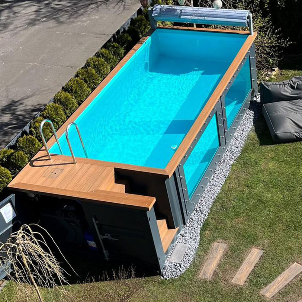 Piscine préfabriquée de luxe e - Outdoor Furniture Factory avis et prix