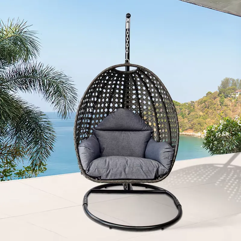 Fauteuils suspendus en rotin n - Outdoor Furniture Egg Chair avis et prix