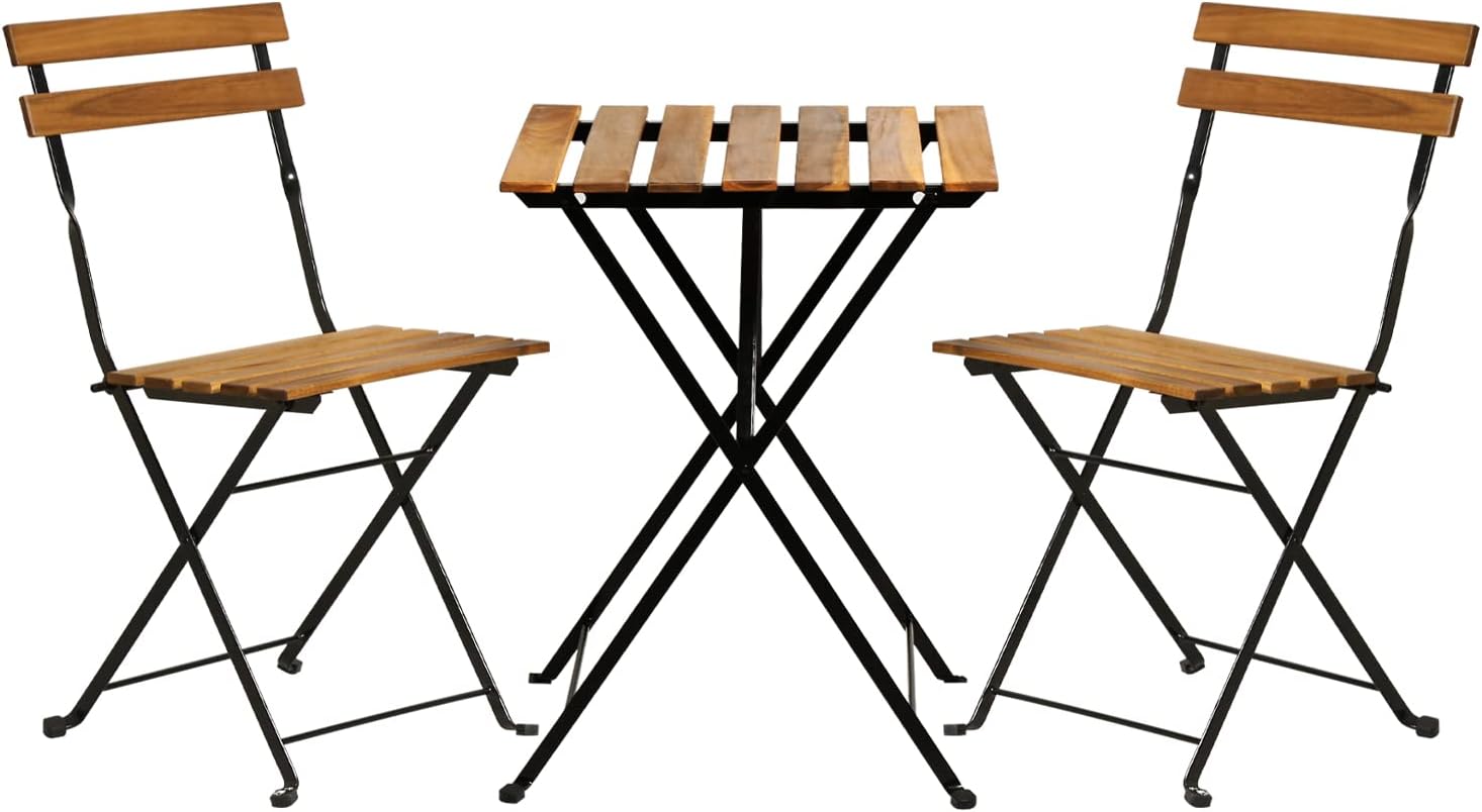 Ensemble bistrot de patio plia - Outdoor Furniture Set avis et prix