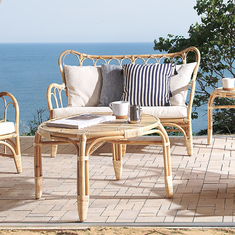 Canapé en rotin naturel pour l - Outdoor Furniture Indonesia avis et prix