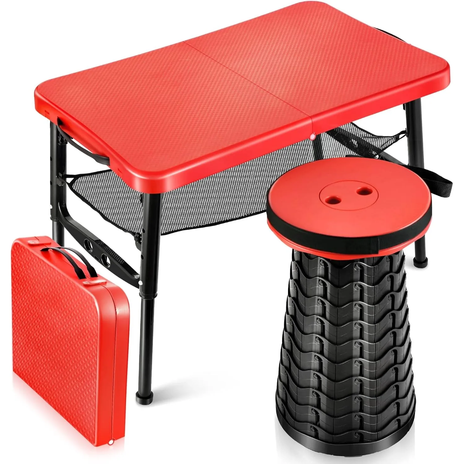 Ensemble Table et tabourets pl - Camping Cot Foldable avis et prix